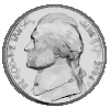 A silver nickle