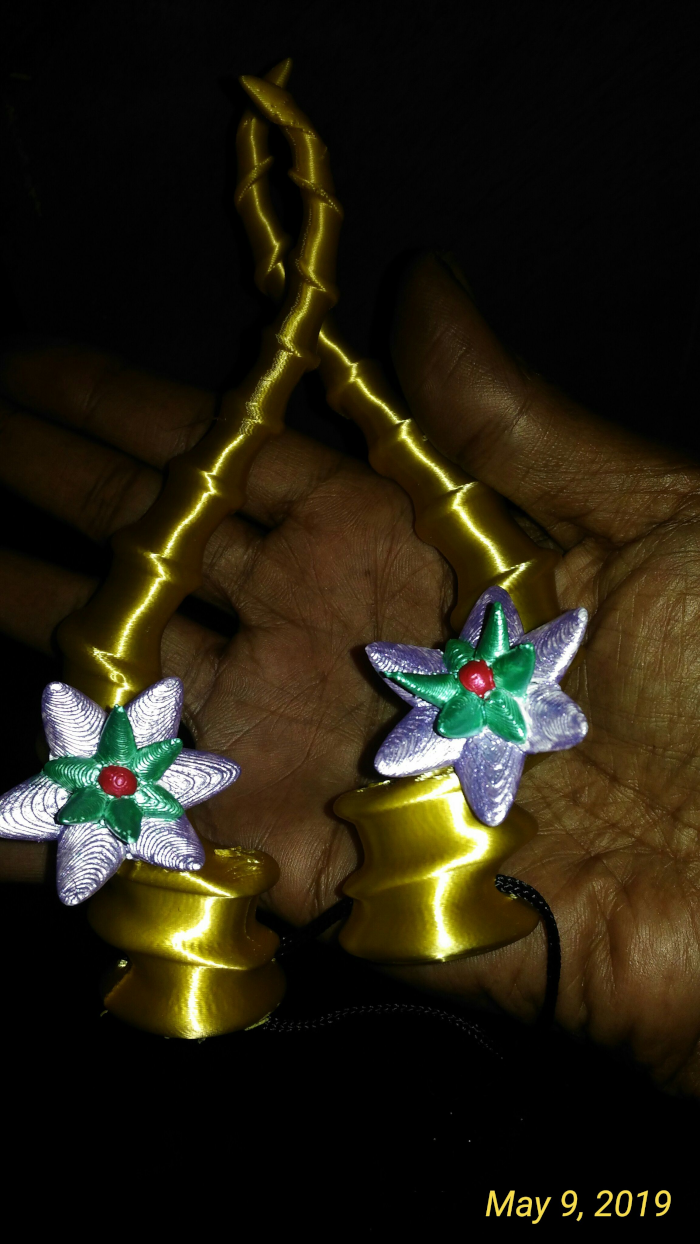 3D Gazelle Horns