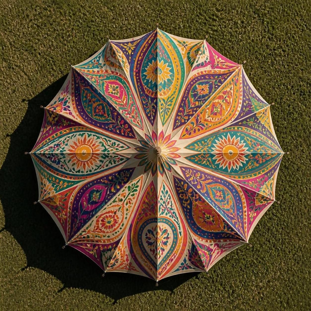 AI Round Festival Tent Example